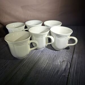 Mikasa French Countryside Dinnerware Set/6 Mugs F 9000